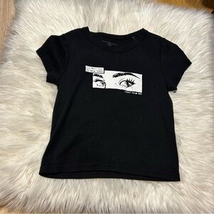 Graphic tee brandy Melville